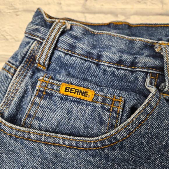 Berne Lined Men's Jeans Thinsulate Fleece 42x30 Carpenter Farm Workwear Outdoor - Picture 9 of 16